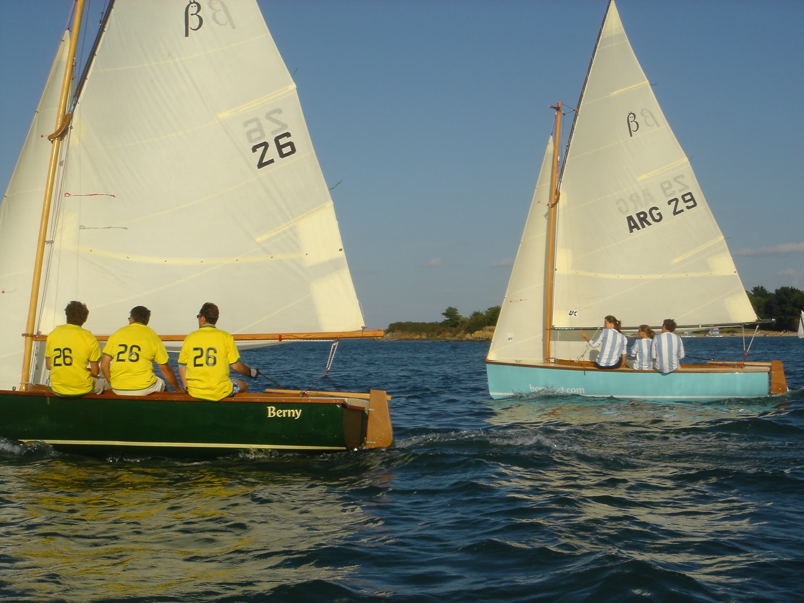 Monotype Berny sur l'eau